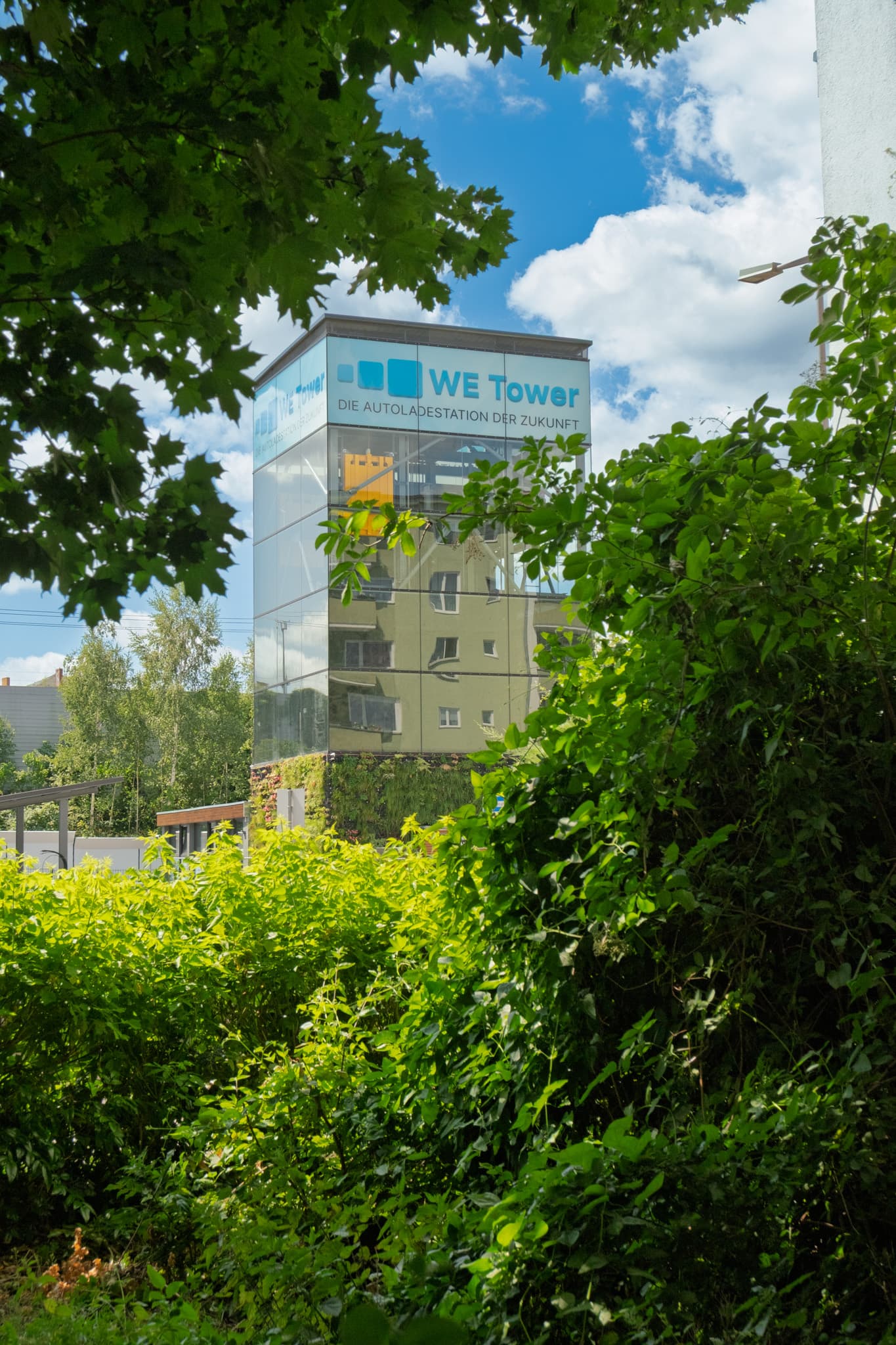 Image of e-parking tower